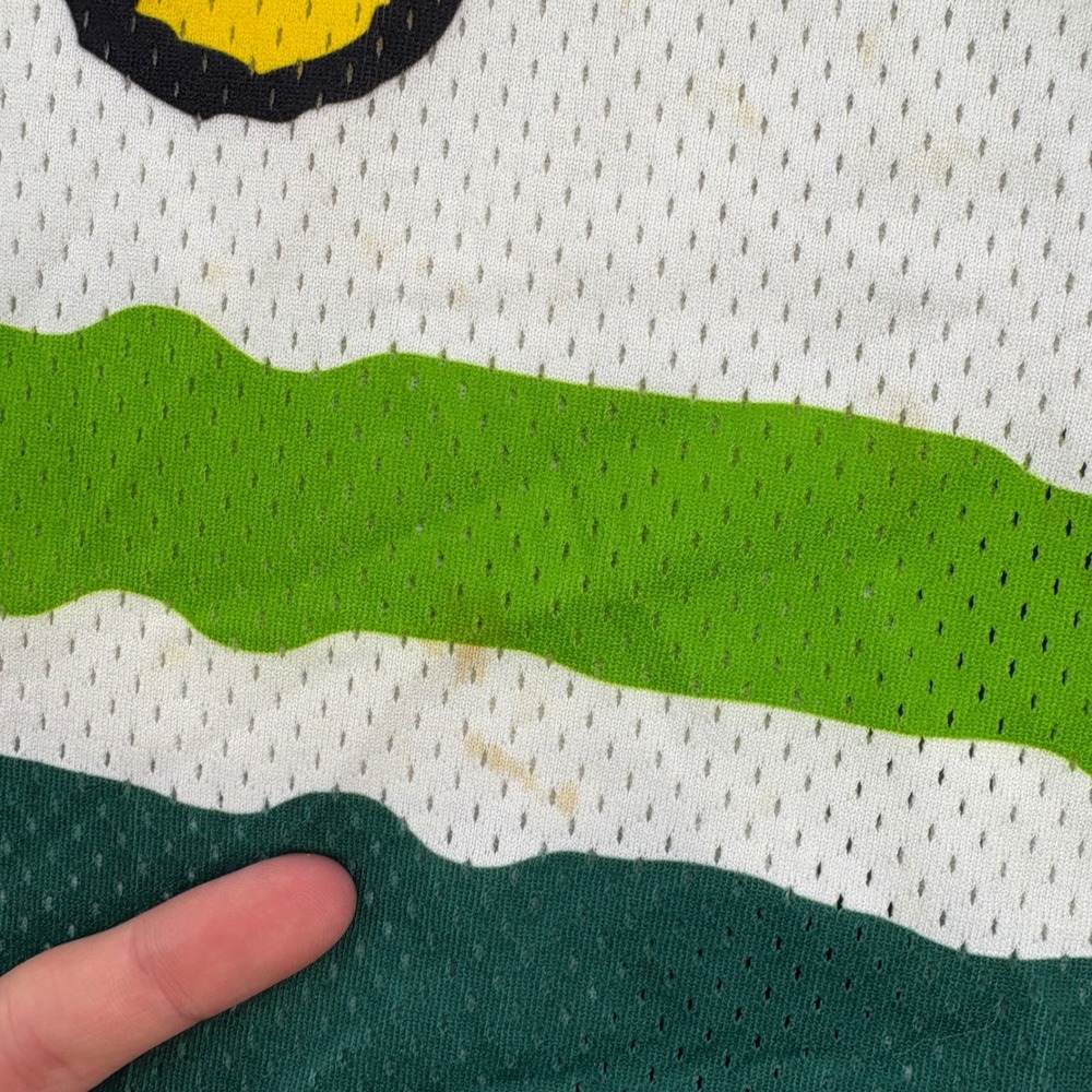 Lizard Kings Jersey Mens Large White Revi Hockey Jacksonville Vintage 90s ECHL - Picture 3 of 9